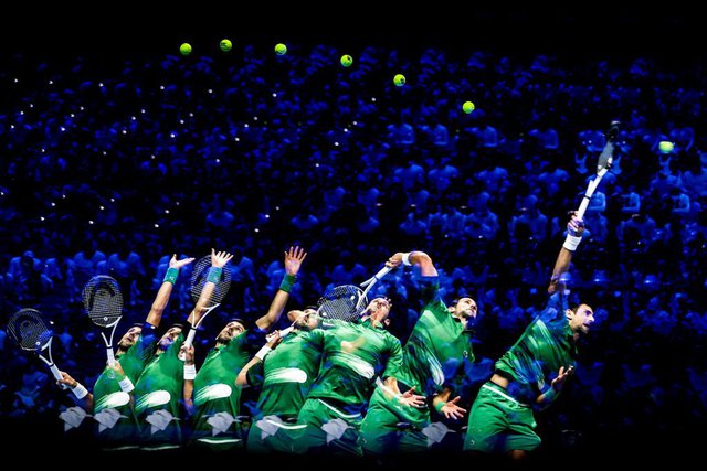 Djokovic vô địch ATP Finals, cân bằng kỷ lục với Federer - Ảnh 4.