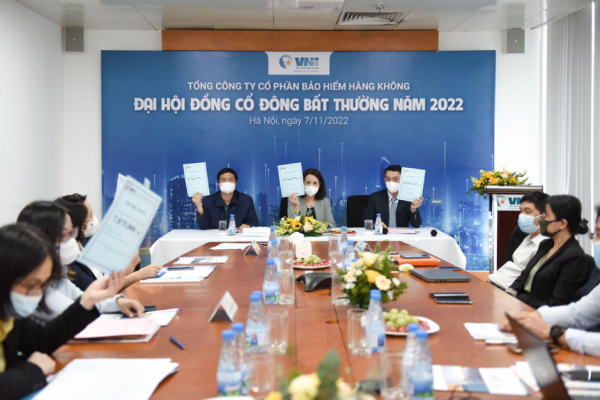 Bảo hiểm Hàng không (VNI) tổ chức thành công Đại hội đồng cổ đông bất thường 2022 Bảo hiểm Hàng không (VNI) tổ chức thành công Đại hội đồng cổ đông bất thường 2022