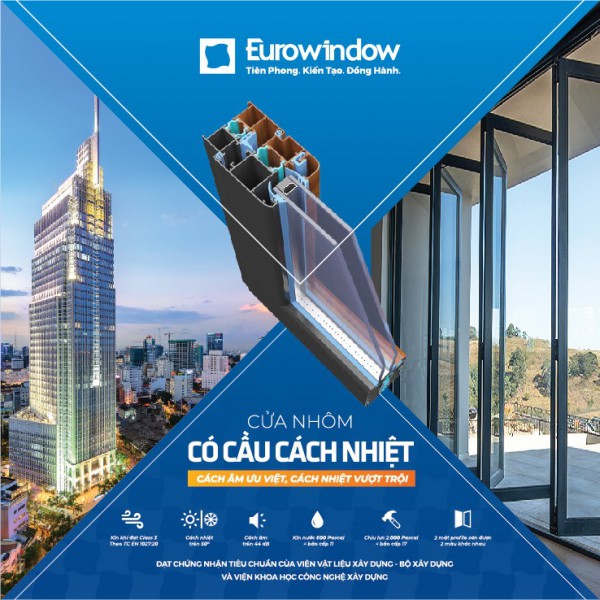 Cửa nhôm Eurowindow - 5 điểm cộng “chinh phục” người dùng Cửa nhôm Eurowindow - 5 điểm cộng “chinh phục” người dùng