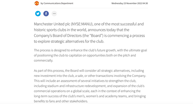 Nhà Glazer rao bán Manchester United