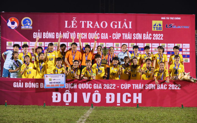 TP Hồ Chí Minh I lần thứ 11 lên ngôi ở giải Nữ VĐQG – cúp Thái Sơn Bắc 2022 TP Hồ Chí Minh I lần thứ 11 lên ngôi ở giải Nữ VĐQG – cúp Thái Sơn Bắc 2022