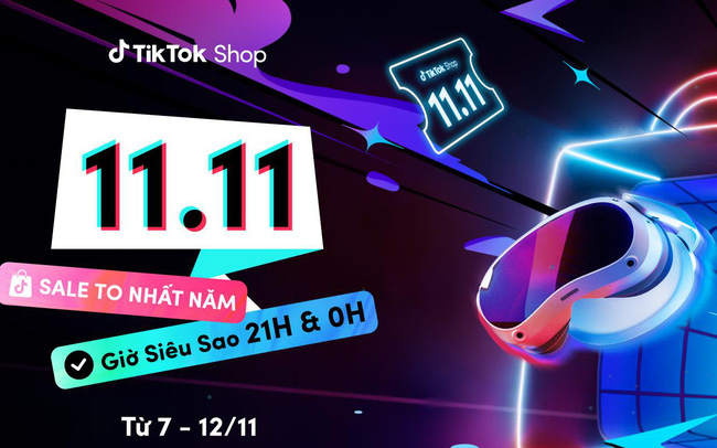 TikTok Shop khởi động chương trình ngày Lễ độc thân 11/11