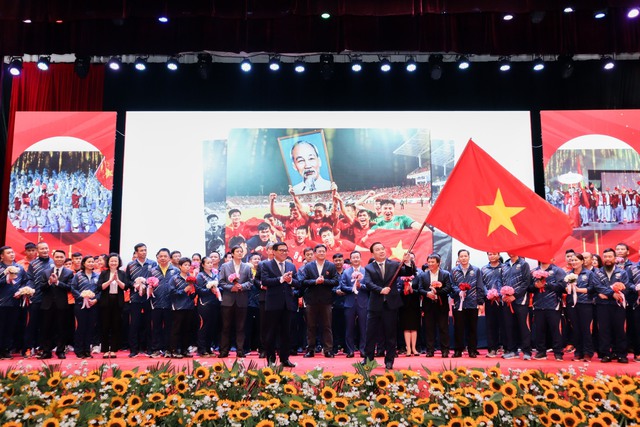 Thể thao Hà Nội ra quân, hướng tới ngôi cao nhất tại Đại hội Thể thao toàn quốc lần thứ IX - Ảnh 1. Thể thao Hà Nội ra quân, hướng tới ngôi cao nhất tại Đại hội Thể thao toàn quốc lần thứ IX - Ảnh 1.