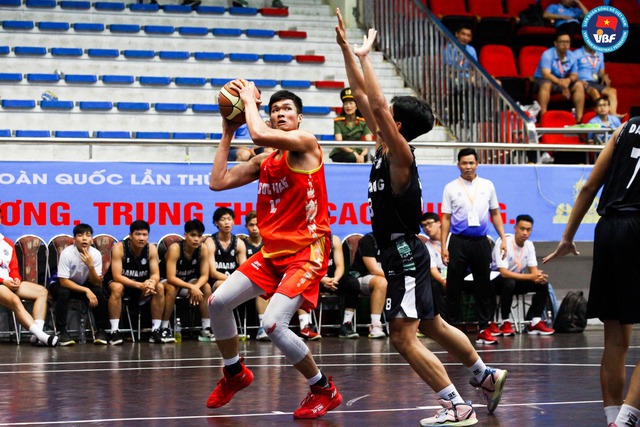 Tổng kết ngày 3 Bóng rổ Đại hội Thể thao toàn quốc 2022: Nam Quân Đội, Nữ Cần Thơ dẫn đầu bảng xếp hạng - Ảnh 4.