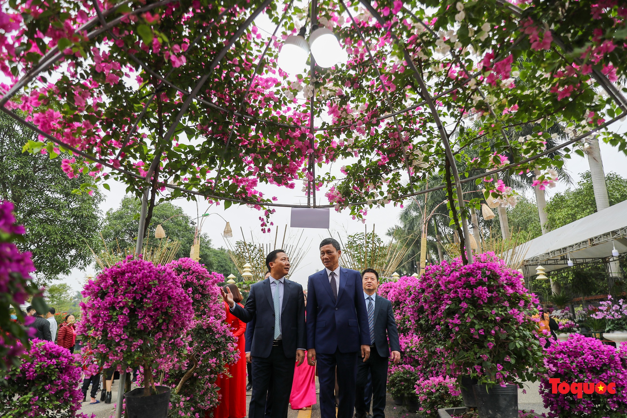 Khai mạc Lễ hội hoa và Festival nông sản, sản phẩm OCOP tại huyện Mê Linh - Ảnh 6.