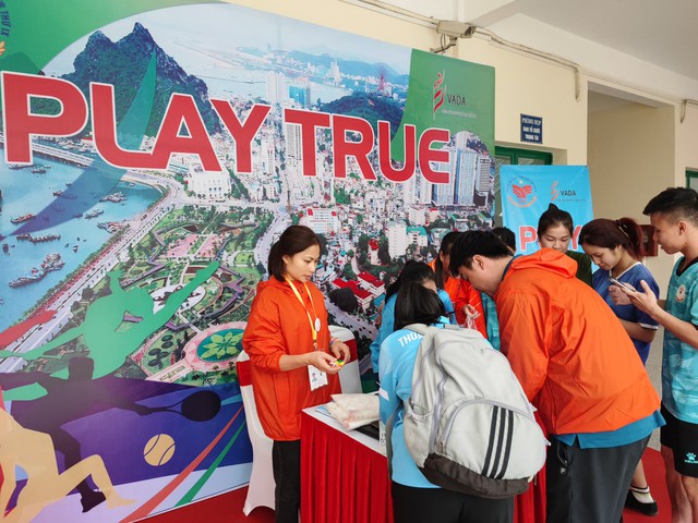 Ngành thể thao áp dụng công nghệ kĩ thuật số trong tuyên truyền phòng chống doping tại Đại hội Thể thao toàn quốc - Ảnh 4.