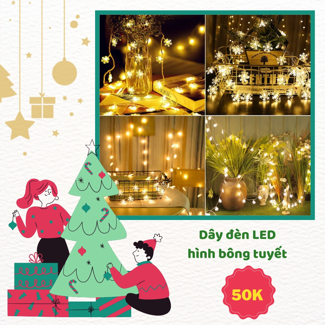 Cầm 500 nghìn đi sắm đồ đón Noel, mua về được hàng loạt đồ xinh xắn