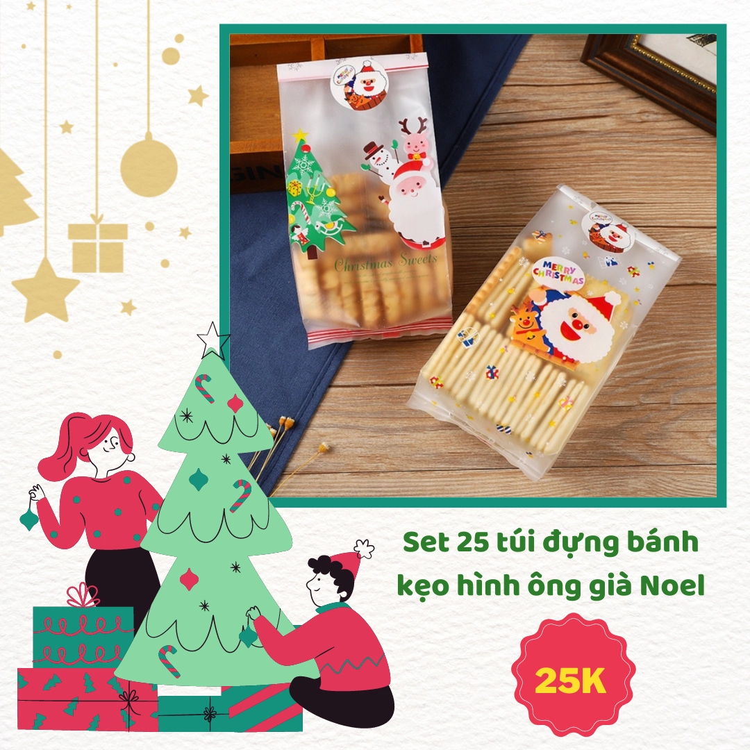 Cầm 500 nghìn đi sắm đồ đón Noel, mua về được hàng loạt đồ xinh xắn