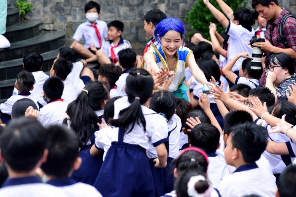 Chuỗi hoạt động của Vinamilk giúp trẻ nâng nhận thức về môi trường