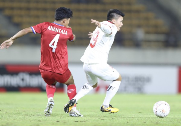 Kết quả tuyển Lào 0-6 tuyển Việt Nam, AFF Cup 2022: Cữ dượt nhẹ nhàng