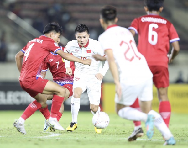 Kết quả tuyển Lào 0-6 tuyển Việt Nam, AFF Cup 2022: Cữ dượt nhẹ nhàng