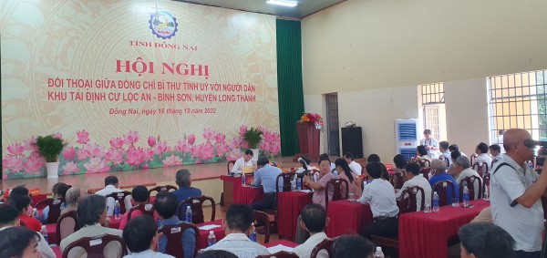 "Người dân khu tái định cư sân bay Long Thành phải có cuộc sống tốt hơn nơi ở cũ"