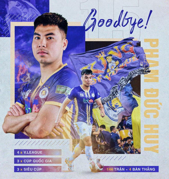 Phạm Đức Huy chia tay CLB Hà Nội