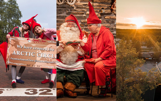 Quê hương ông già Noel đón lượng khách kỷ lục sau 2 năm đại dịch