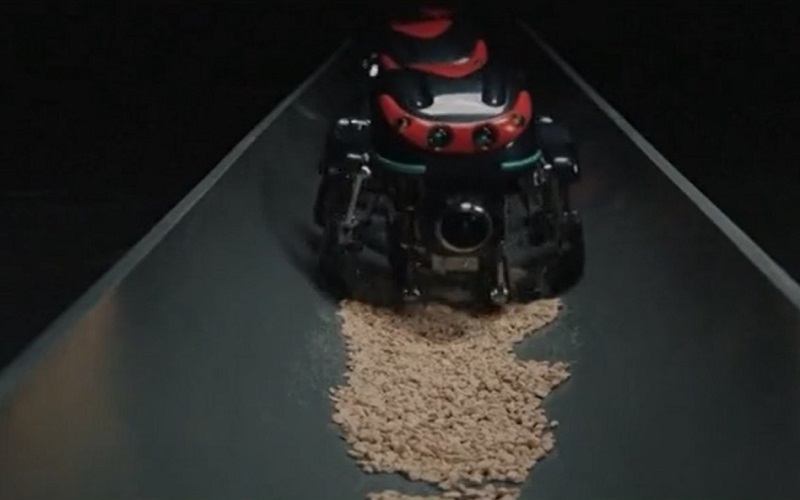 Robot nhện kiểm tra hệ thống cống ở Nhật Bản