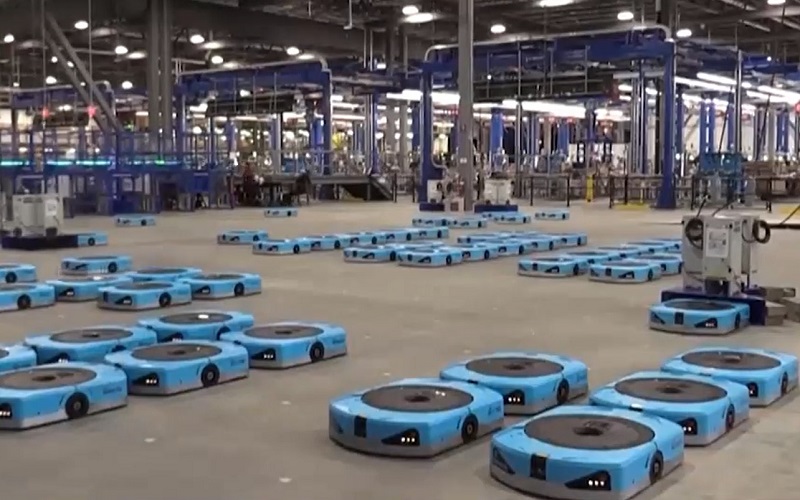 Robot và cuộc chạy đua tốc độ giao hàng tại Mỹ