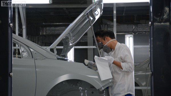 Soi quá trình lắp ráp Hyundai Elantra 2023 tại Việt Nam