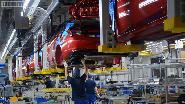 Soi quá trình lắp ráp Hyundai Elantra 2023 tại Việt Nam