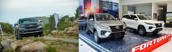 SUV 7 chỗ: Ford Everest ‘chấp hết’, kịch tính cuộc đua doanh số năm 2022