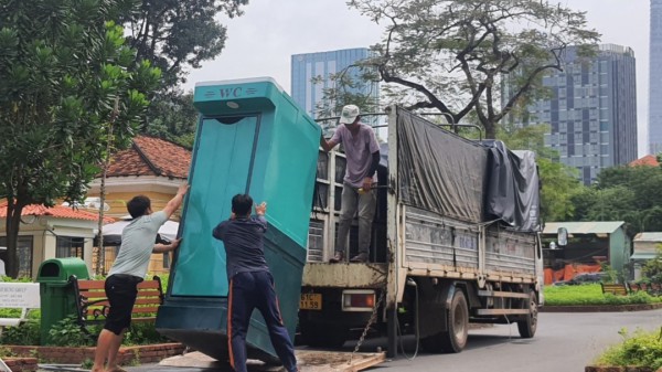 TAND TP.HCM dựng rạp, lắp màn hình xét xử Công ty Alibaba lừa đảo, 