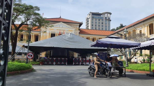 TAND TP.HCM dựng rạp, lắp màn hình xét xử Công ty Alibaba lừa đảo, 