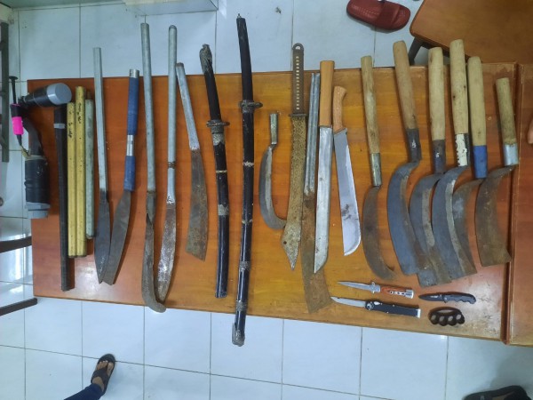 Tây Ninh: Bắt giữ 2 vụ tàng trữ vũ khí trái phép trong căn nhà thuê