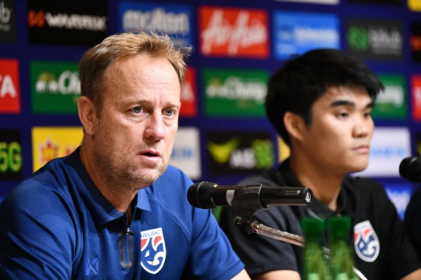 Thắng đậm đối thủ của Việt Nam 6-0, HLV tuyển Thái Lan nói gì?