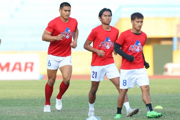 Thời tiết Hà Nội giá lạnh không làm khó đội Philippines trước ngày đấu tuyển Việt Nam