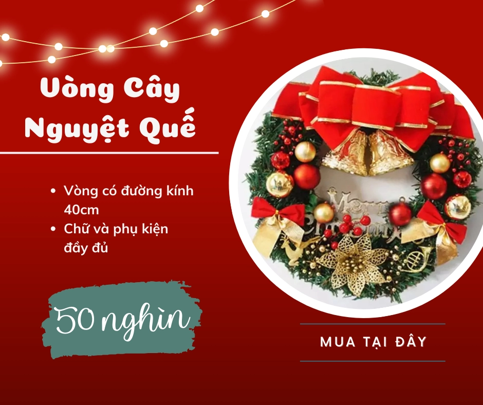 Trang trí phòng khách đón Noel với chi phí chưa đến 2 triệu đồng