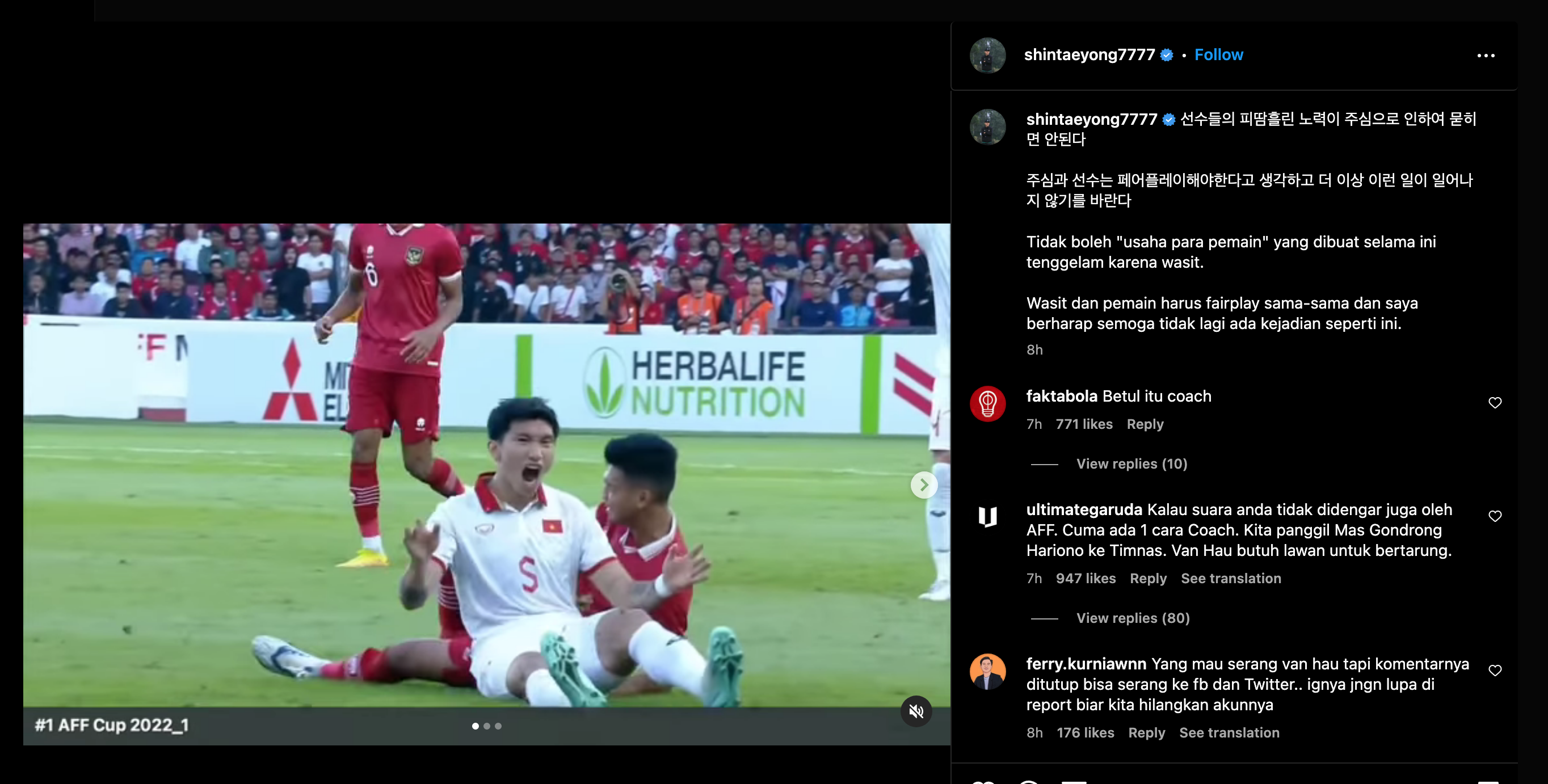 AFF Cup 2022: HLV Indonesia phàn nàn ĐT Việt Nam "chơi thô bạo"