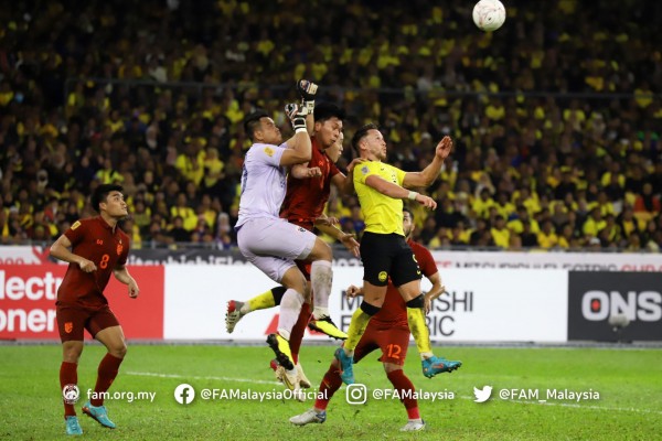 AFF Cup 2022: Tuyển Malaysia bị tước oan bàn thắng trước Thái Lan