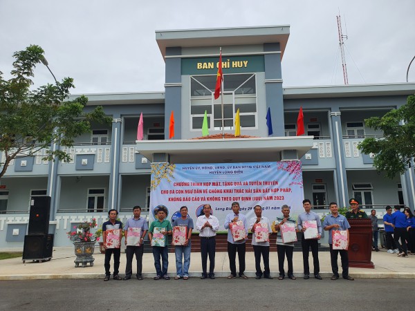 Bà Rịa - Vũng Tàu: Họp mặt ngư dân đầu năm, tuyên truyền về chống khai thác hải sản bất hợp pháp