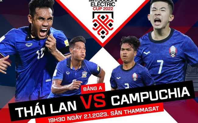 Bảng A AFF Cup 2022 - Thái Lan 3-1 Campuchia: Chiến thắng và ngôi đầu bảng!
