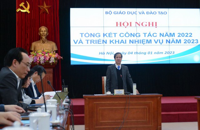 Bộ GD&ĐT xác định 10 nhiệm vụ trọng tâm năm 2023 - Ảnh 1. Bộ GD&ĐT xác định 10 nhiệm vụ trọng tâm năm 2023 - Ảnh 1.