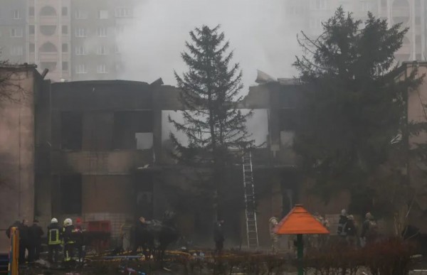 Bộ trưởng Nội vụ Ukraine thiệt mạng trong vụ rơi trực thăng gần Kiev