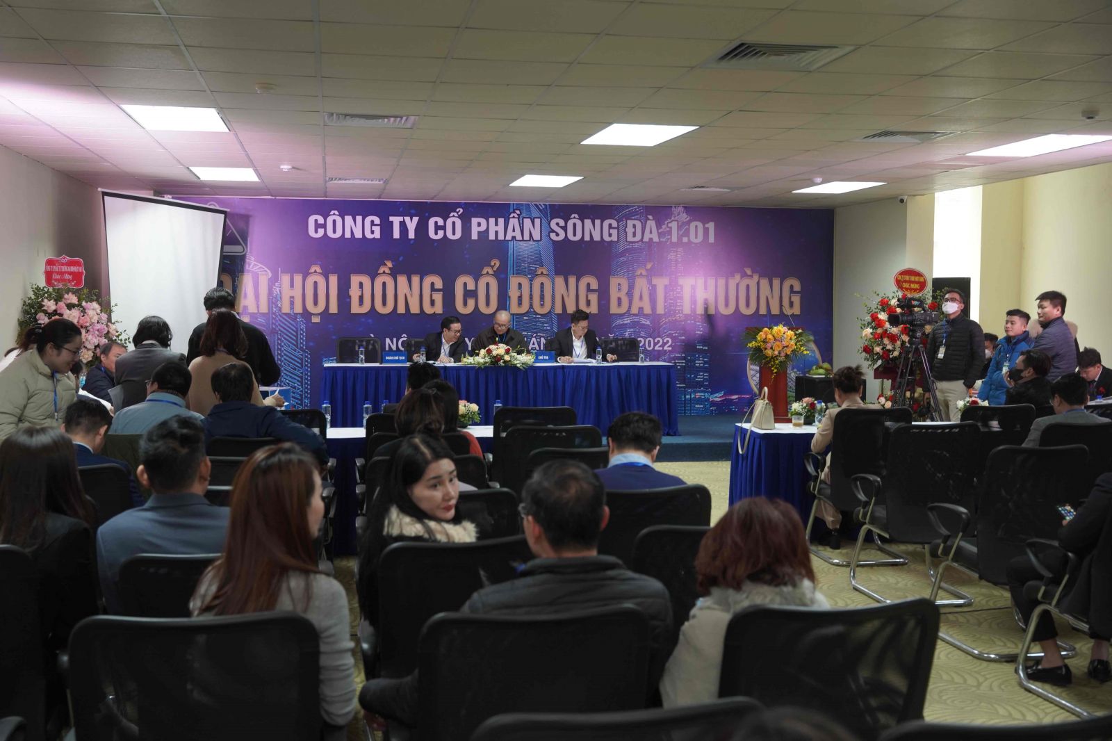 Công ty CP Sông Đà 1.01 tổ chức thành công Đại hội đồng cổ đông bất thường Công ty CP Sông Đà 1.01 tổ chức thành công Đại hội đồng cổ đông bất thường