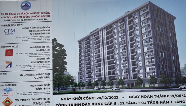 Đà Nẵng tăng gấp đôi suất đầu tư căn hộ người có công, hơn 1 tỉ đồng/căn Đà Nẵng tăng gấp đôi suất đầu tư căn hộ người có công, hơn 1 tỉ đồng/căn