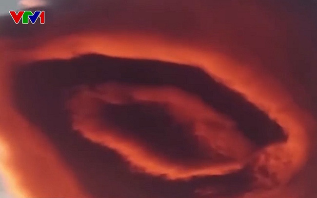 Đám mây có hình dạng độc đáo tại Thổ Nhĩ Kỳ