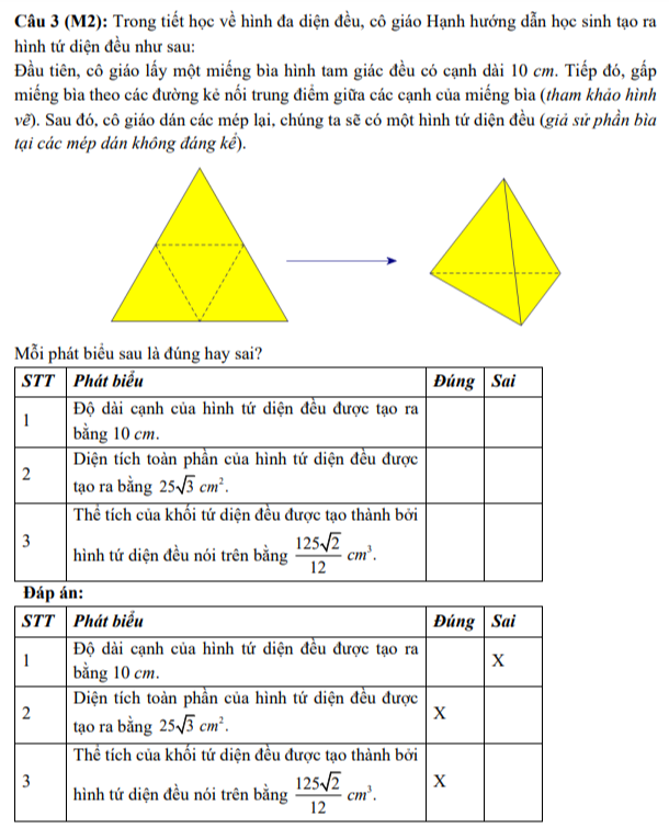 Đề thi đánh giá tư duy: Môn toán nhấn mạnh khả năng nhớ công thức phức tạp