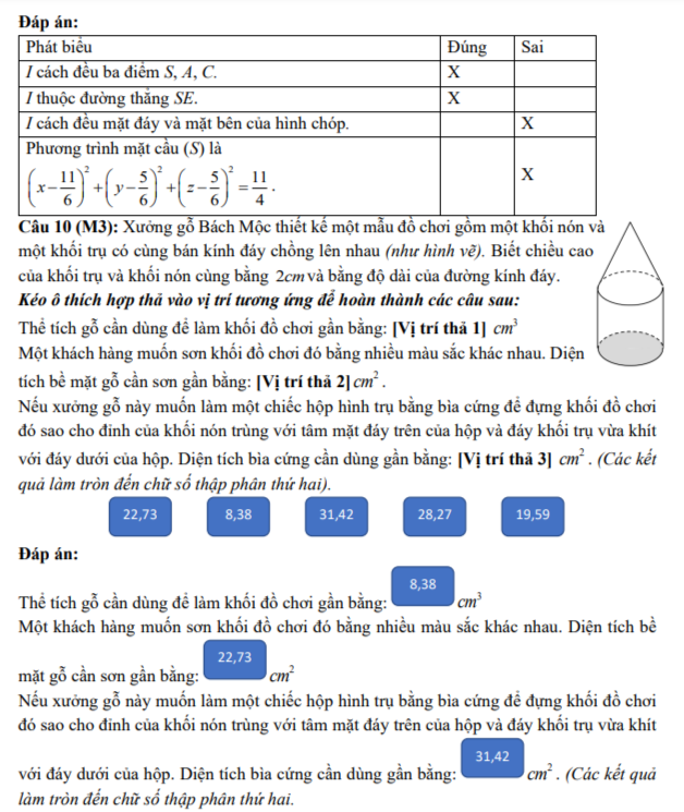 Đề thi đánh giá tư duy: Môn toán nhấn mạnh khả năng nhớ công thức phức tạp
