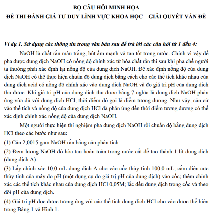 Đề thi đánh giá tư duy: Môn toán nhấn mạnh khả năng nhớ công thức phức tạp