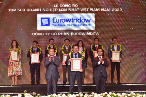 Eurowindow – 12 năm vững vàng Top 500 doanh nghiệp tư nhân lớn nhất Việt Nam Eurowindow – 12 năm vững vàng Top 500 doanh nghiệp tư nhân lớn nhất Việt Nam