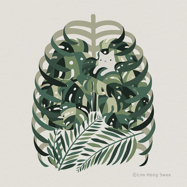 Không thể rời mắt trước những bức tranh cực sáng tạo và đáng yêu về mèo