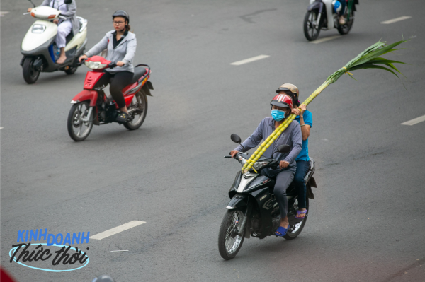 Kiếm hàng chục triệu chưa đầy 24 giờ nhờ phong tục mua mía vàng cúng vía Trời ở Sài Gòn