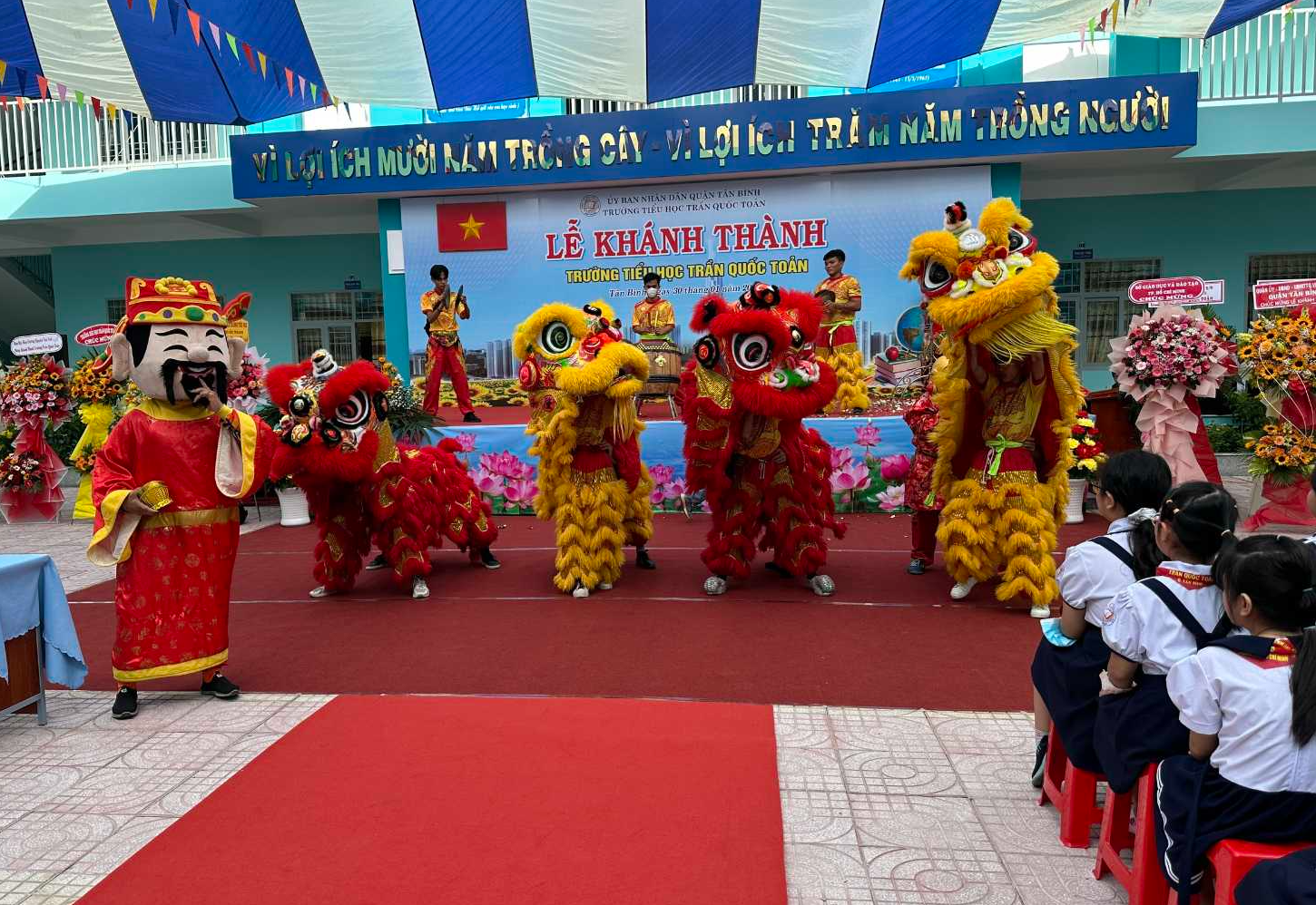 Một trường tiểu học trọng điểm có kinh phí xây dựng gần 100 tỉ đồng