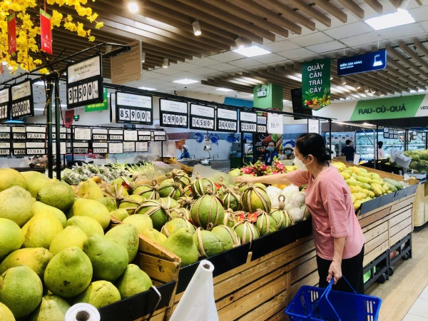 Ngán sơn hào hải vị, rau lang, càng cua… hút hàng ngày mùng 4 tết