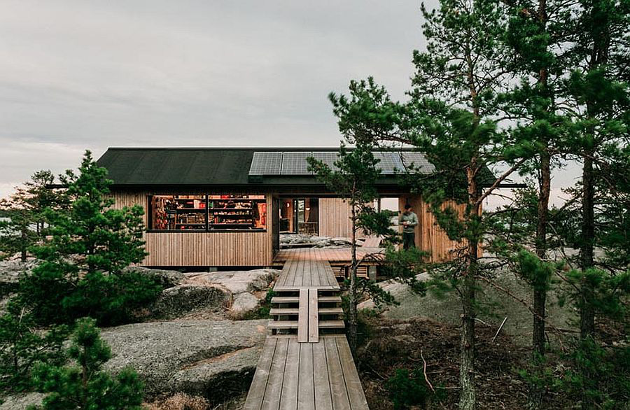 Ngôi nhà nhỏ xíu kiểu cabin mang phong cách Scandinavia đẹp đến nao lòng - Ảnh 6.