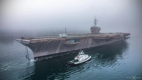 Nhóm tác chiến tàu sân bay USS Nimitz của Mỹ diễn tập ở Biển Đông