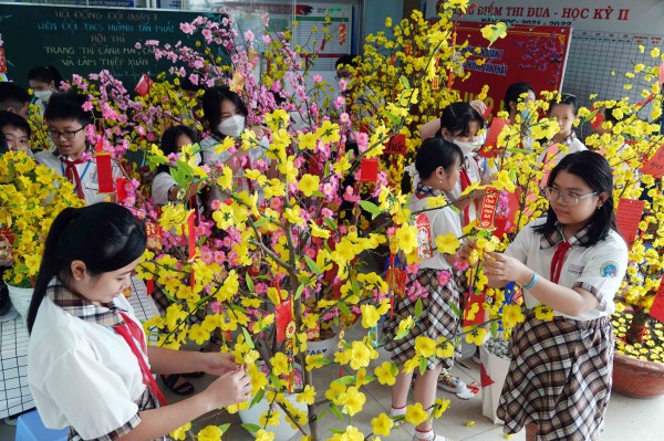 Nỗi lo sau tết học sinh không đến trường