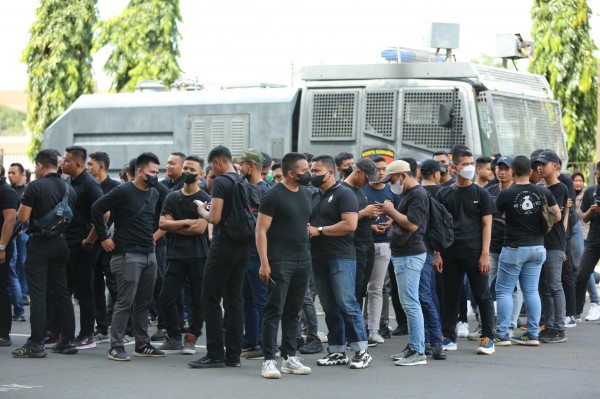 Sân Gelora Bung Karno rầm rộ triển khai an ninh bảo vệ tuyển Việt Nam